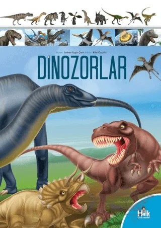 Dinozorlar – Ecehan Engin Çetin – Halk Kitabevi kitap kapağı