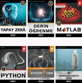Süper Yapay Zeka Mühendisliği Seti (6 Kitap Takım) – Kolektif – Kodlab Yayın Dağıtım kitap kapağı