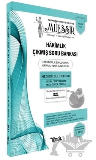 Müessir Adli-İdari Hakimlik Çıkmış Soru Bankası ve Çözümleri Medeni Usul Hukuku