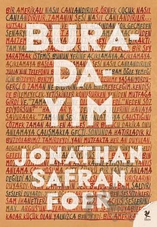 Buradayım – Jonathan Safran Foer – Siren Yayınları kitap kapağı