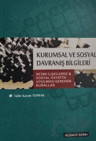 Kurumsal ve Sosyal Davranış Bilgileri – Kolektif – Türkiye Diyanet Vakfı Yayınları kitap kapağı