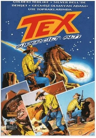 Tex Süper Cilt Sayı: 6 – Kolektif – Oğlak Yayıncılık kitap kapağı