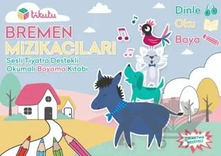 Bremen Mızıkacıları – Kemal Kocatürk – Tikutu Yayınları kitap kapağı