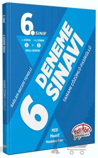 6. Sınıf (3+3) Fasiküllü Tamamı Çözümlü 6 Deneme Sınavı