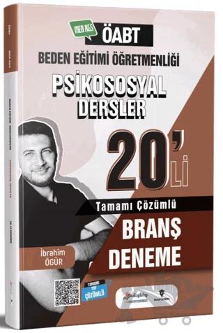 2027 MEB-AGS ÖABT Altın Gol BESYO Beden Eğitimi Öğretmenliği Psikososyal Dersler PDF Çözümlü 20 Deneme