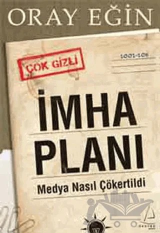 İmha Planı – Oray Eğin – Destek Yayınları kitap kapağı