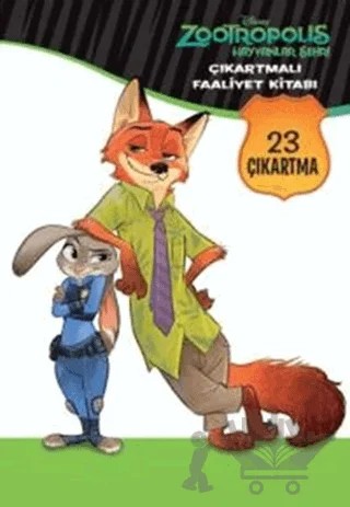 Disney Zootropolis Hayvanlar Şehri - Çıkartmalı Faaliyet Kitabı – Kolektif – Doğan Egmont Yayıncılık kitap kapağı