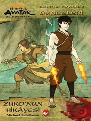 Avatar - Zuko’nun Hikayesi – Michael Teitelbaum – Beyaz Balina Yayınları kitap kapağı