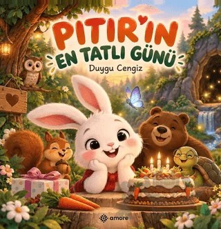 Pıtır’ın En Tatlı Günü – Duygu Cengiz – Amore Yayınevi kitap kapağı