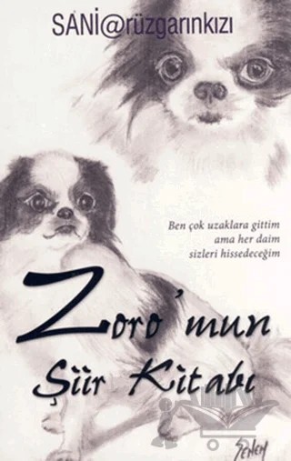 Zoro’mun Şiir Kitabı – Sani Rüzgarınkızı – Cinius Yayınları kitap kapağı