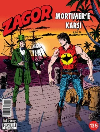 Zagor Mortimer’e Karşı Sayı: 135 – Lal Kitap kitap kapağı