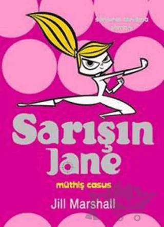 Sarışın Jane - Müthiş Casus – Jill Marshall – Tudem Yayınları kitap kapağı