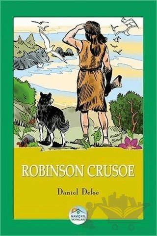 Robinson Crusoe – Daniel Defoe – Maviçatı Yayınları kitap kapağı