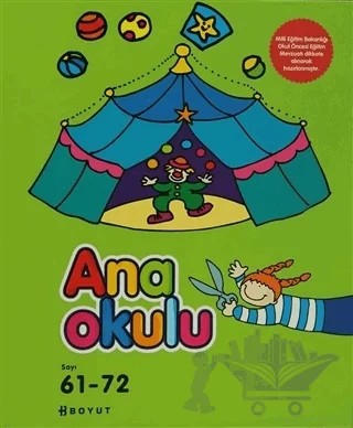Anaokulu Dergisi 6. Klasör 61 - 72. Fasikül – Boyut Yayın Grubu kitap kapağı