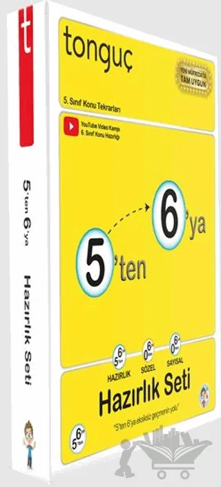 5'ten 6'ya Hazırlık Seti – Kollektif – Tonguç Akademi kitap kapağı
