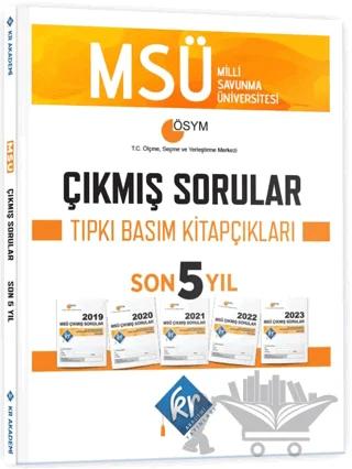 MSÜ Çıkmış Sorular Son 5 Yıl Tıpkı Basım Fasikülleri