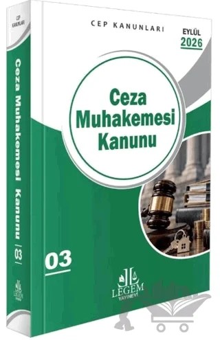 Ceza Muhakemesi Kanunu – Kolektif – Legem Yayınevi kitap kapağı