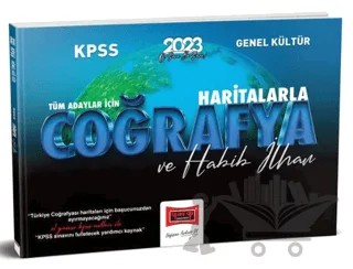 Yargı Yayınları 2023 KPSS Tüm Adaylar İçin Haritalarla Coğrafya – Habib İlhan – Yargı Yayınevi kitap kapağı