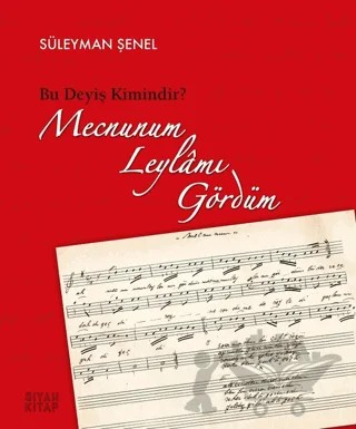 Mecnunum Leylamı Gördüm – Süleyman Şenel – Siyah Kitap kitap kapağı