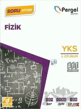 AYT İkinci Oturum Fizik Soru Bankası – Kolektif – Pergel Yayınları kitap kapağı