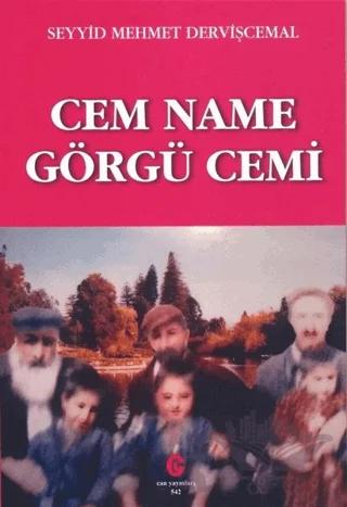Cem Name Görgü Cemi