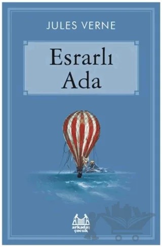 Esrarlı Ada – Jules Verne – Arkadaş Yayınları kitap kapağı