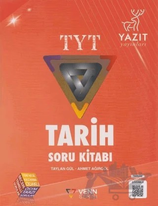 TYT Tarih Soru Kitabı Venn Serisi – Ahmet Ağırgöl, Taylan Gül – Yazıt Yayıncılık kitap kapağı