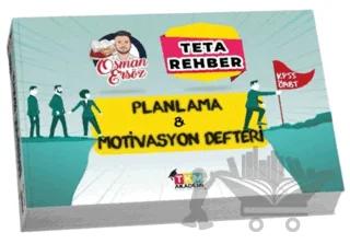 ÖABT KPSS Teta Rehber Planlama ve Motivasyon Defteri
