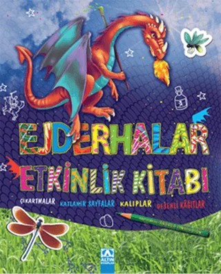 Ejderhalar Etkinlik Kitabı – Andrea Pinnington – Altın Kitaplar kitap kapağı