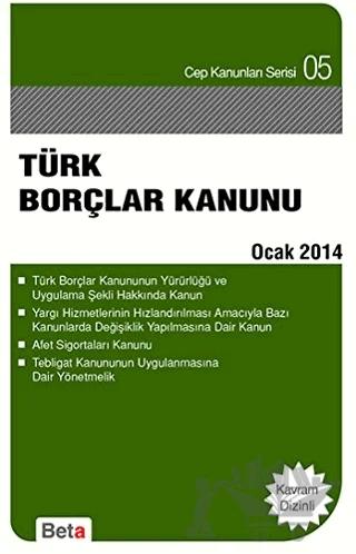 Türk Borçlar Kanunu (Eylül 2015)