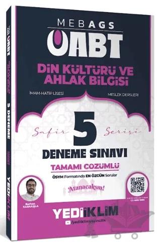 MEB AGS ÖABT Din Kültürü Ve Ahlak Bilgisi Safir Serisi Tamamı Çözümlü 5 Deneme Sınavı