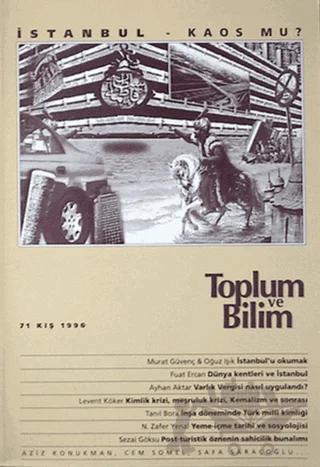 Toplum ve Bilim Sayı: 71