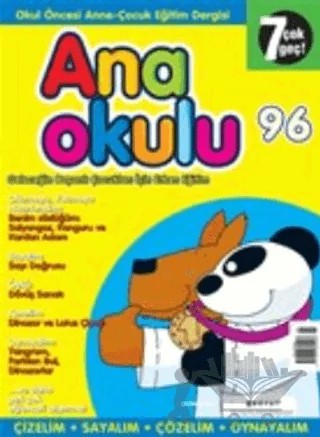 Anaokulu Sayı: 96 Anne-Çocuk Eğitim Dergisi – Boyut Yayın Grubu kitap kapağı