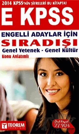 Teorem Engelliler İçin Sıradışı E-KPSS Genel Yetenek Genel Kültür Konu Anlatımlı