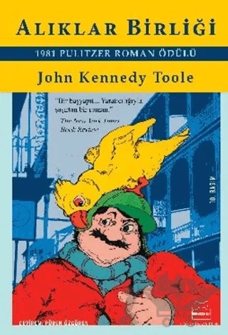 Alıklar Birliği – John Kennedy Toole – Kırmızı Kedi Yayınevi kitap kapağı