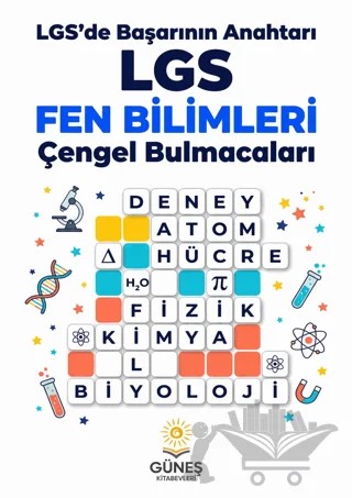 LGS Fen Bilimleri Çengel Bulmacaları – Kolektif – Güneş Kitabevleri Yayınları kitap kapağı