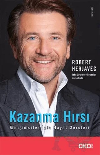 Kazanma Hırsı – Robert Herjavec – CEO Plus kitap kapağı