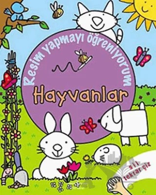 Resim Yapmayı Öğreniyorum-Hayvanlar – Kolektif – İş Bankası Kültür Yayınları kitap kapağı