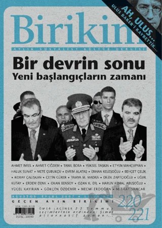Birikim Aylık Sosyalist Kültür Dergisi Sayı: 220 - 221 – Birikim Yayınları kitap kapağı