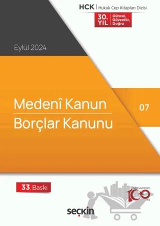 Medeni Kanun – Borçlar Kanunu (Cep Kitabı)