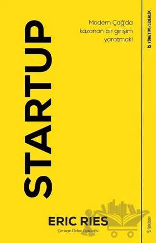 Startup – Eric Ries – Sola Unitas kitap kapağı