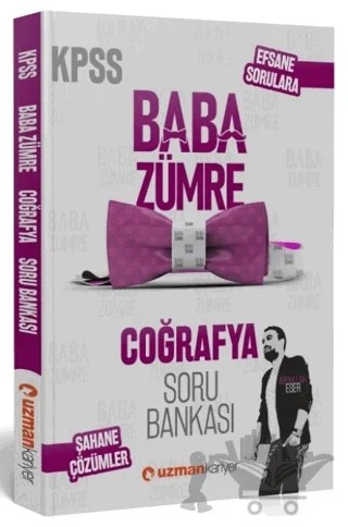 2020 KPSS Baba Zümre Coğrafya Soru Bankası – Abdullah Eser – Uzman Kariyer Yayınları kitap kapağı