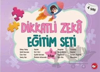 Dikkatli Zeka Eğitim Seti 3. Kitap (4 Yaş)