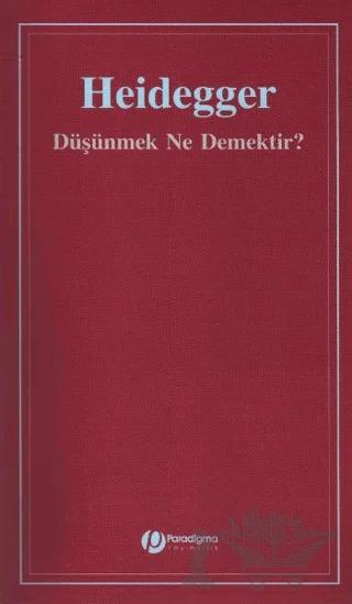 Düşünmek Ne Demektir?