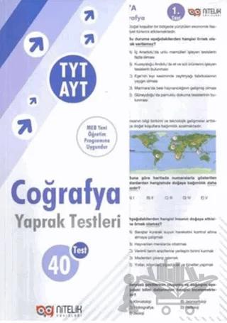 TYT AYT Coğrafya Yaprak Testleri