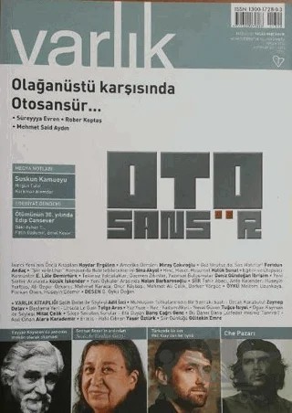 Varlık Edebiyat ve Kültür Dergisi Sayı: 1310 Kasım 2016 – Varlık Dergisi Yayınları kitap kapağı