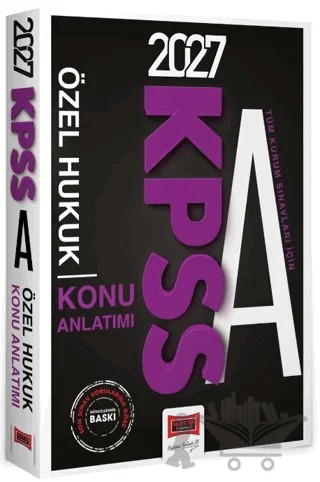 2027 KPSS A Grubu Tüm Kurum Sınavları için Özel Hukuk Konu Anlatımı – Kolektif – Yargı Yayınevi kitap kapağı