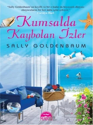 Kumsalda Kaybolan İzler – Sally Goldenbaum – Martı Yayınları kitap kapağı