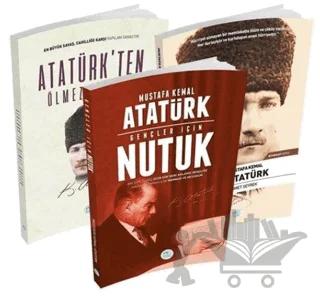Atatürkten Ölmez Sözler, Gençler İçin Nutuk, Mustafa Kemal Atatürk Biyografi (3 Kitap Takım)