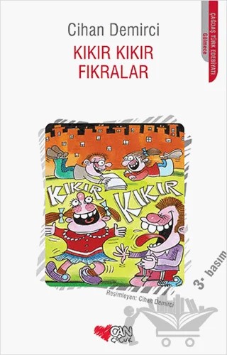 Kıkır Kıkır Fıkralar – Cihan Demirci – Can Çocuk Yayınları kitap kapağı